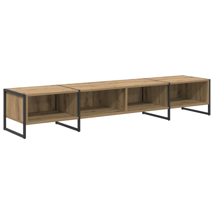 Cabinet TV Stejar artizanal 170.5 x 36 x 30.5 cm Lemn compozit - WALTI WALTI