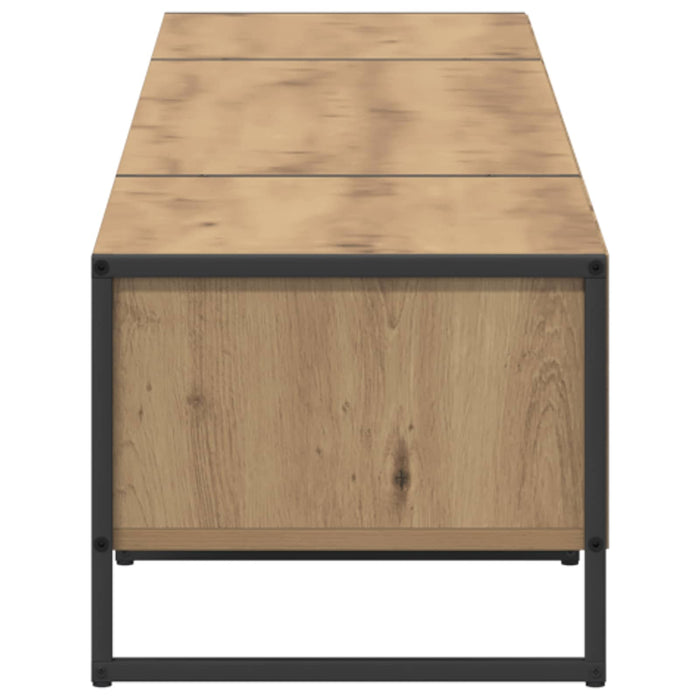 Cabinet TV Stejar artizanal 170.5 x 36 x 30.5 cm Lemn compozit - WALTI WALTI