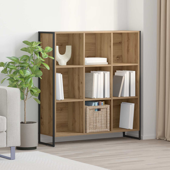 Dulap pentru cărți Stejar artizanal 99.5 x 30 x 108.5 cm - WALTI WALTI