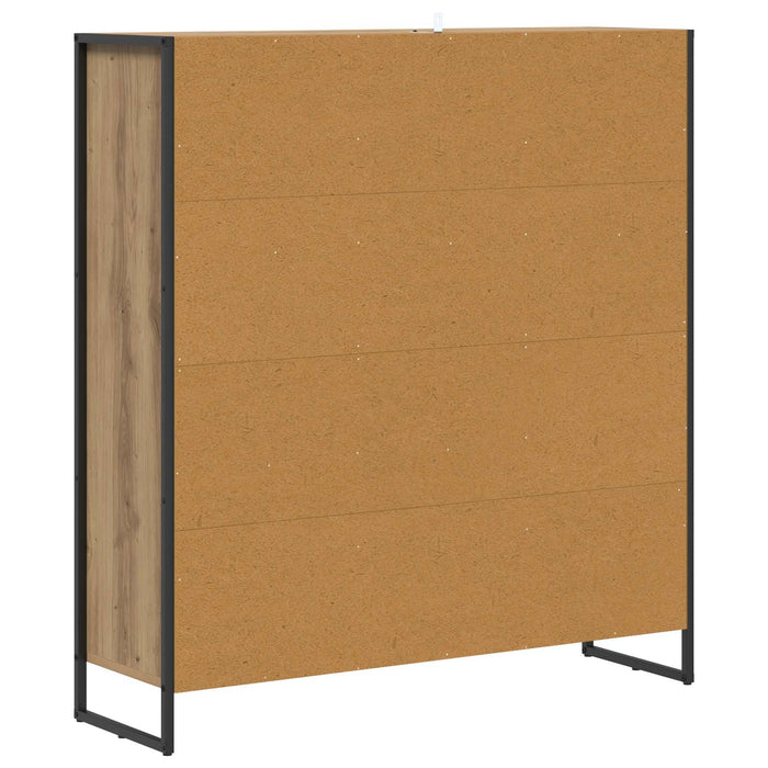 Dulap pentru cărți Stejar artizanal 99.5 x 30 x 108.5 cm - WALTI WALTI