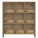 Dulap pentru cărți Stejar artizanal 99.5 x 30 x 108.5 cm - WALTI WALTI