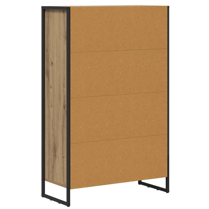 Dulap pentru cărți Stejar artizanal 99.5 x 30 x 108.5 cm - WALTI WALTI
