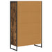 Dulap pentru cărți Stejar fumuriu 68 x 30 x 108.5 cm - WALTI WALTI