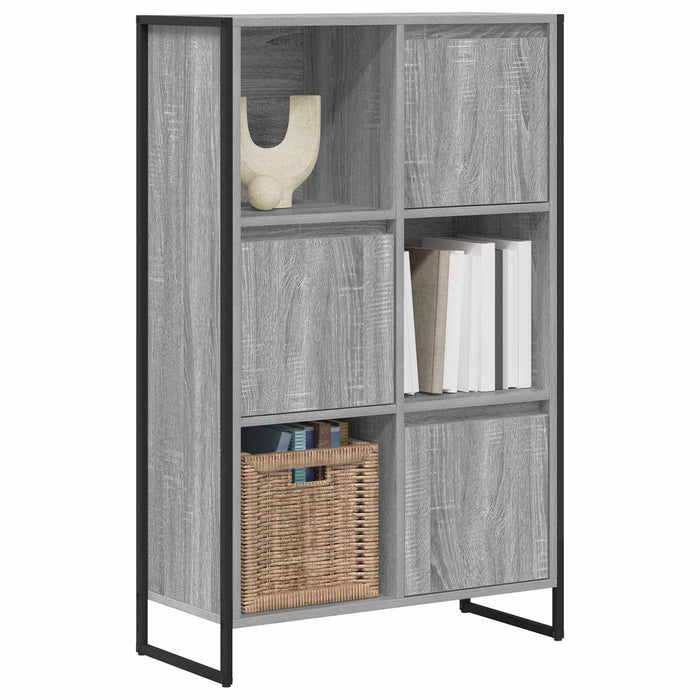 Dulap pentru cărți Gri Sonoma 68 x 30 x 108.5 cm Lemn compozit - WALTI WALTI