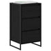 Bufet cu sertar Stejar Negru 42 x 36 x 75.5 cm Lemn compozit - WALTI WALTI
