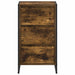 Bufet cu sertar Stejar fumuriu 42 x 36 x 75.5 cm Lemn compozit - WALTI WALTI