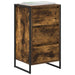 Bufet cu sertar Stejar fumuriu 42 x 36 x 75.5 cm Lemn compozit - WALTI WALTI