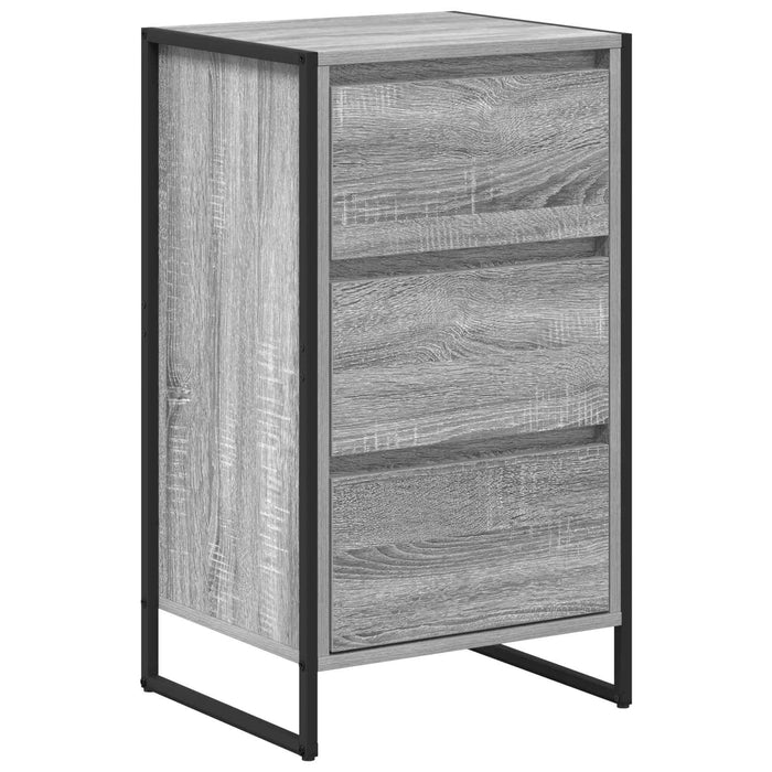 Bufet cu sertar Gri Sonoma 42 x 36 x 75.5 cm Lemn compozit - WALTI WALTI