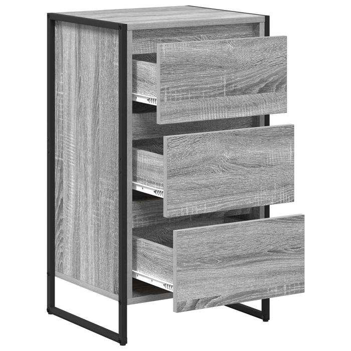 Bufet cu sertar Gri Sonoma 42 x 36 x 75.5 cm Lemn compozit - WALTI WALTI