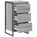 Bufet cu sertar Gri Sonoma 42 x 36 x 75.5 cm Lemn compozit - WALTI WALTI
