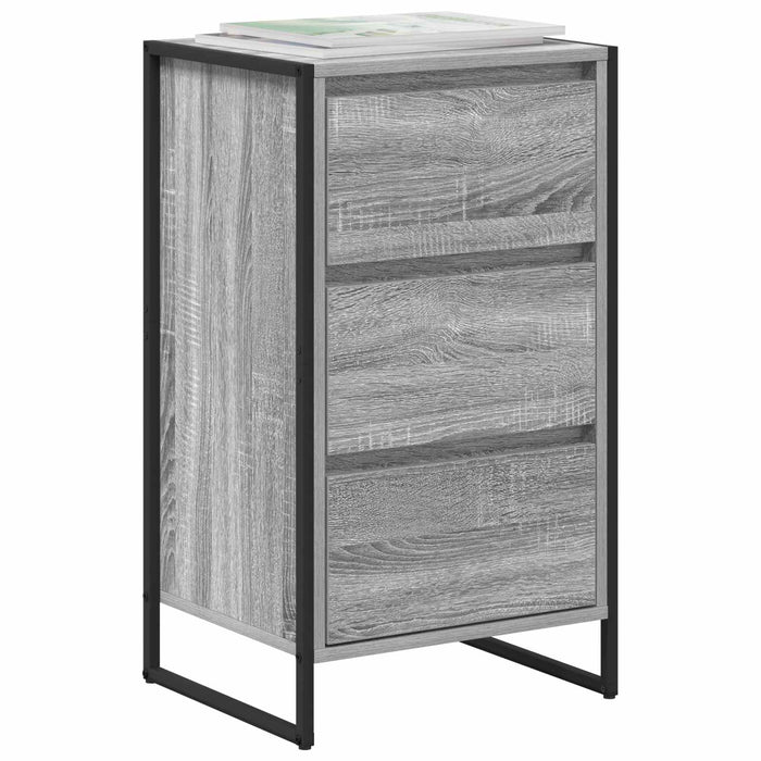 Bufet cu sertar Gri Sonoma 42 x 36 x 75.5 cm Lemn compozit - WALTI WALTI