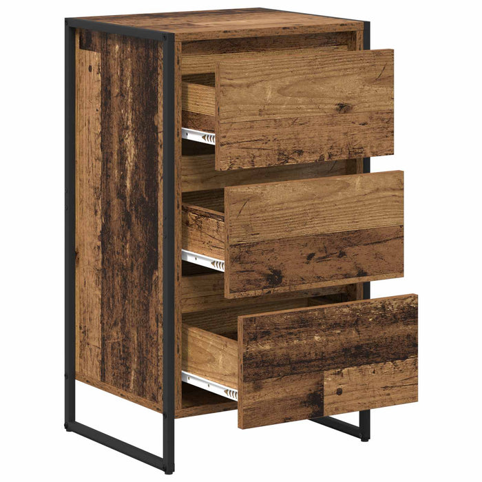 Bufet cu sertar Lemn Vechi 42 x 36 x 75.5 cm Lemn compozit - WALTI WALTI