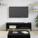 Cabinet TV Stejar Negru 100 x 36.5 x 30.5 cm Lemn compozit - WALTI WALTI