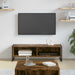 Cabinet TV Stejar fumuriu 100 x 36.5 x 30.5 cm Lemn compozit - WALTI WALTI