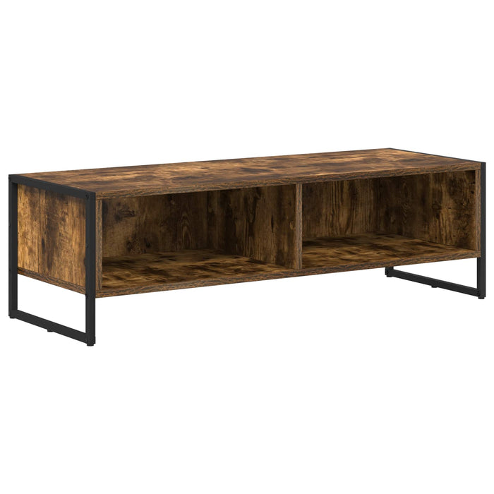 Cabinet TV Stejar fumuriu 100 x 36.5 x 30.5 cm Lemn compozit - WALTI WALTI