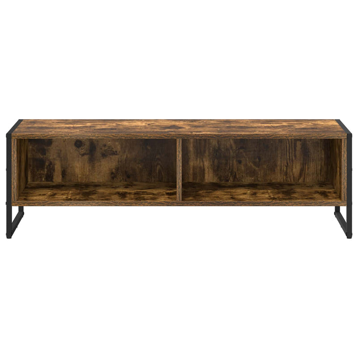 Cabinet TV Stejar fumuriu 100 x 36.5 x 30.5 cm Lemn compozit - WALTI WALTI