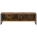 Cabinet TV Stejar fumuriu 100 x 36.5 x 30.5 cm Lemn compozit - WALTI WALTI