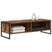 Cabinet TV Stejar fumuriu 100 x 36.5 x 30.5 cm Lemn compozit - WALTI WALTI