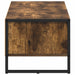Cabinet TV Stejar fumuriu 100 x 36.5 x 30.5 cm Lemn compozit - WALTI WALTI