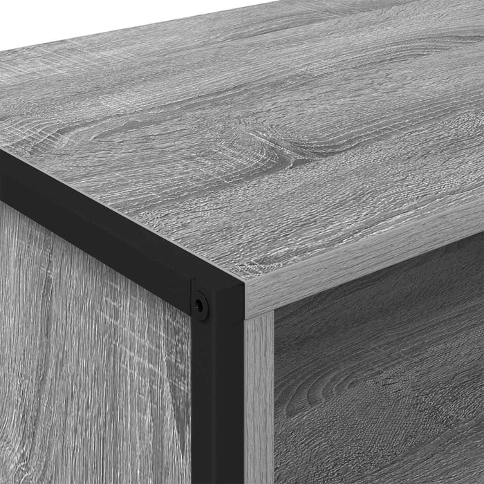 Cabinet TV Gri Sonoma 100 x 36.5 x 30.5 cm Lemn compozit - WALTI WALTI