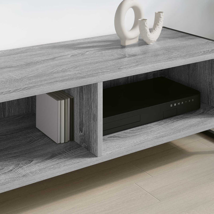 Cabinet TV Gri Sonoma 100 x 36.5 x 30.5 cm Lemn compozit - WALTI WALTI