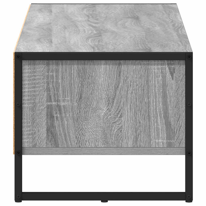Cabinet TV Gri Sonoma 100 x 36.5 x 30.5 cm Lemn compozit - WALTI WALTI