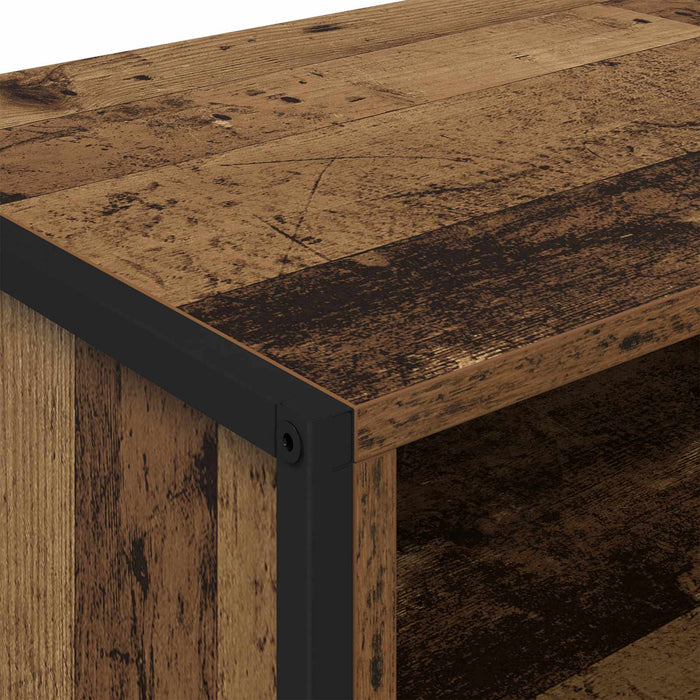 Cabinet TV Lemn Vechi 100 x 36.5 x 30.5 cm Lemn compozit - WALTI WALTI