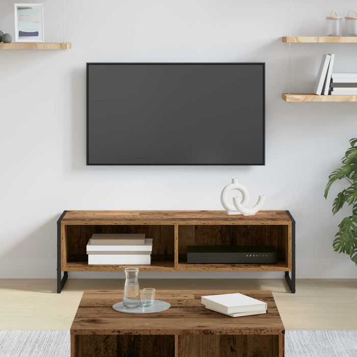 Cabinet TV Lemn Vechi 100 x 36.5 x 30.5 cm Lemn compozit - WALTI WALTI