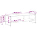 Cabinet TV Lemn Vechi 100 x 36.5 x 30.5 cm Lemn compozit - WALTI WALTI