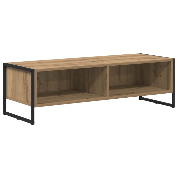 Cabinet TV Stejar artizanal 100 x 36.5 x 30.5 cm Lemn compozit - WALTI WALTI