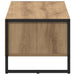 Cabinet TV Stejar artizanal 100 x 36.5 x 30.5 cm Lemn compozit - WALTI WALTI