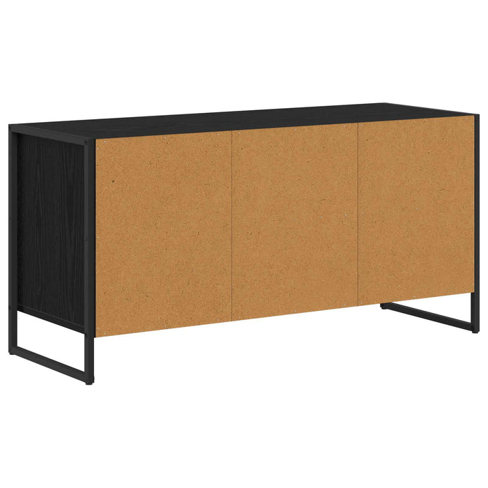 Cabinet TV Stejar Negru 100 x 36 x 49,5 cm Lemn compozit - WALTI WALTI