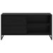 Cabinet TV Stejar Negru 100 x 36 x 49,5 cm Lemn compozit - WALTI WALTI