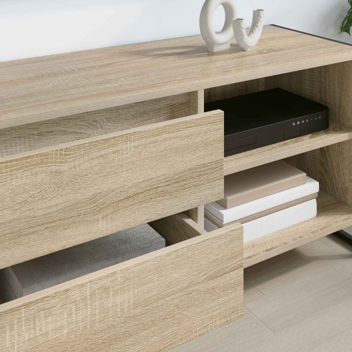 Cabinet TV cu sertar Sonoma 100 x 36 x 49,5 cm Lemn compozit - WALTI WALTI
