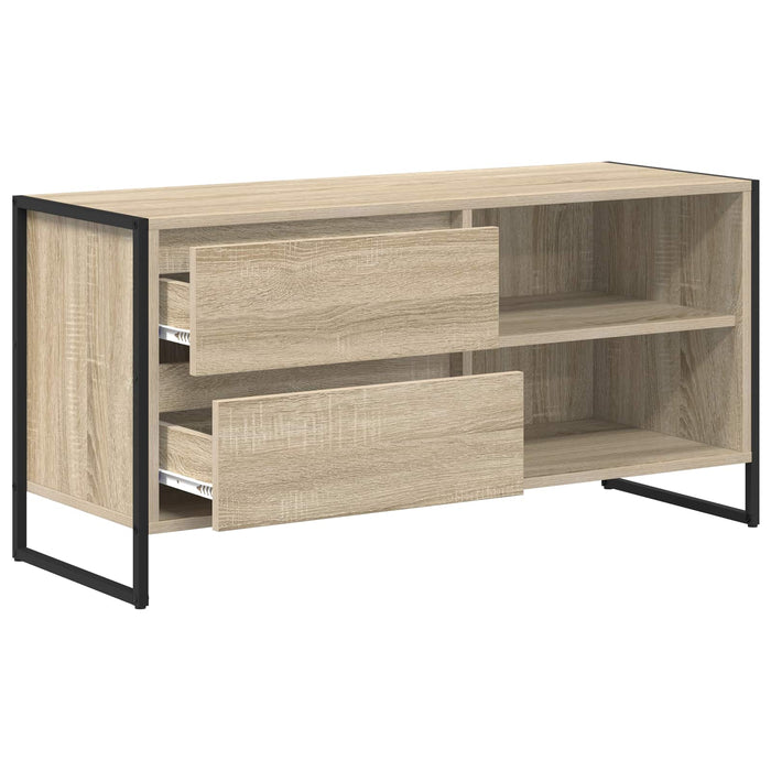Cabinet TV cu sertar Sonoma 100 x 36 x 49,5 cm Lemn compozit - WALTI WALTI