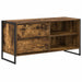 Cabinet TV Stejar fumuriu 100 x 36 x 49,5 cm Lemn compozit - WALTI WALTI
