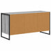 Cabinet TV Gri Sonoma 100 x 36 x 49,5 cm Lemn compozit - WALTI WALTI
