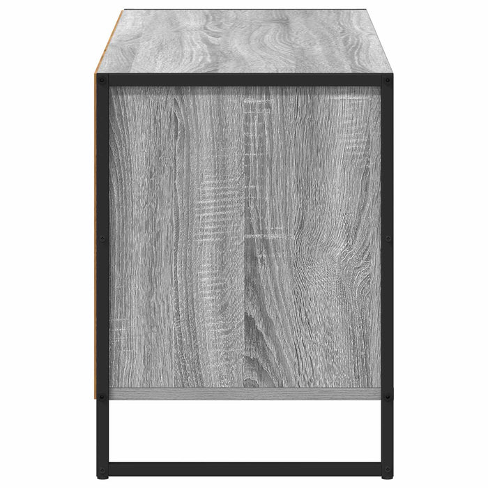 Cabinet TV Gri Sonoma 100 x 36 x 49,5 cm Lemn compozit - WALTI WALTI