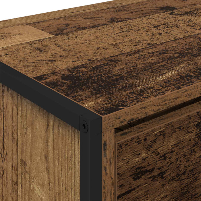 Cabinet TV Lemn Vechi 100 x 36 x 49,5 cm Lemn compozit - WALTI WALTI