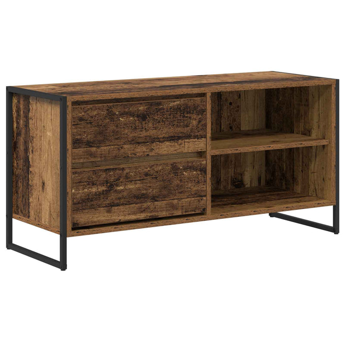 Cabinet TV Lemn Vechi 100 x 36 x 49,5 cm Lemn compozit - WALTI WALTI