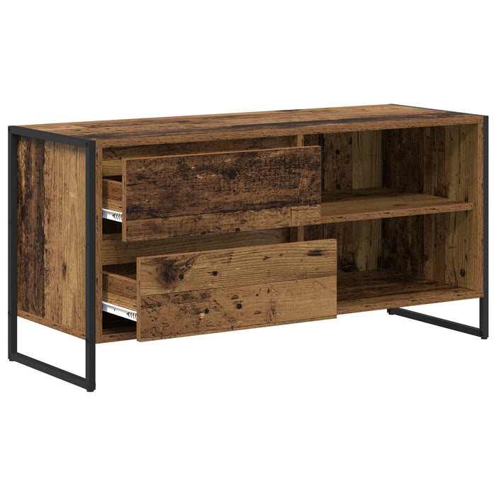 Cabinet TV Lemn Vechi 100 x 36 x 49,5 cm Lemn compozit - WALTI WALTI