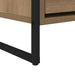 Cabinet TV Stejar artizanal 100 x 36 x 49,5 cm Lemn compozit - WALTI WALTI