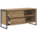 Cabinet TV Stejar artizanal 100 x 36 x 49,5 cm Lemn compozit - WALTI WALTI