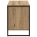 Cabinet TV Stejar artizanal 100 x 36 x 49,5 cm Lemn compozit - WALTI WALTI