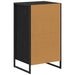 Bufet cu sertar Stejar Negru 81 x 36 x 150.5 cm Lemn compozit - WALTI WALTI