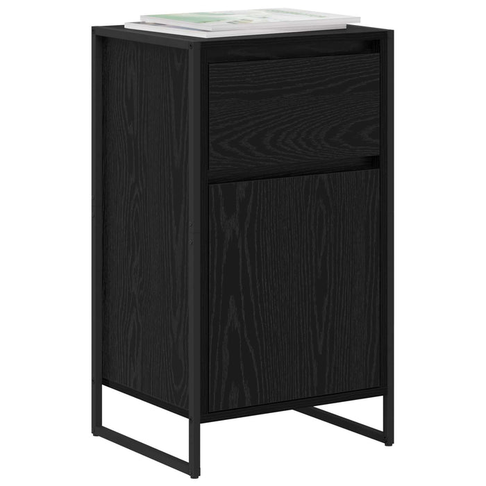 Bufet cu sertar Stejar Negru 81 x 36 x 150.5 cm Lemn compozit - WALTI WALTI