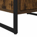 Bufet cu sertar Stejar fumuriu 81 x 36 x 150.5 cm Lemn compozit - WALTI WALTI