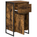 Bufet cu sertar Stejar fumuriu 81 x 36 x 150.5 cm Lemn compozit - WALTI WALTI