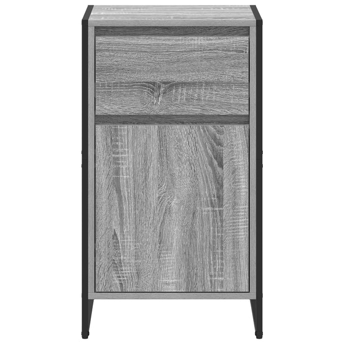 Bufet cu sertar Gri Sonoma 81 x 36 x 150.5 cm Lemn compozit - WALTI WALTI