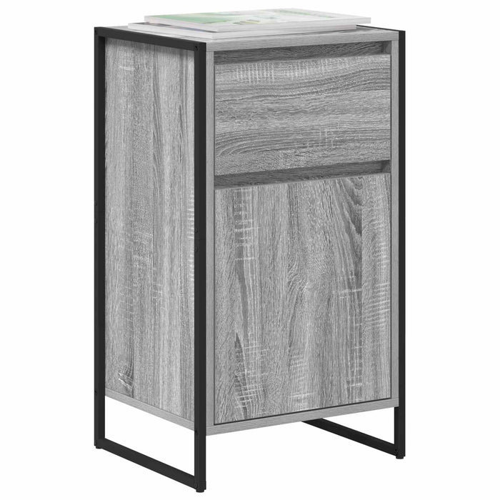 Bufet cu sertar Gri Sonoma 81 x 36 x 150.5 cm Lemn compozit - WALTI WALTI